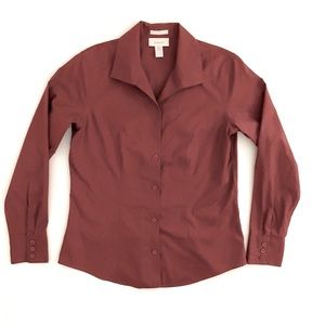 Chico’s Cotton Rust Shirt
